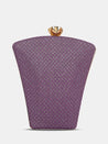 Caprese Glory Clutch Small Purple