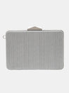 Caprese Goldy Clutch Small Silver