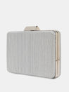 Caprese Goldy Clutch Small Silver