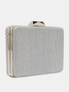 Caprese Goldy Clutch Small Silver
