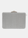 Caprese Goldy Clutch Small Silver