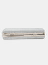 Caprese Goldy Clutch Small Silver