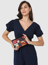 Caprese Grazia Clutch Small Pink