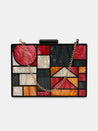 Caprese Grazia Clutch Small Pink