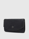 Caprese Gretchen Flapover Clutch Medium Black