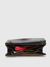 Caprese Gretchen Flapover Clutch Medium Black