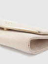 Caprese Gretchen Flapover Clutch Medium Champagne Gold