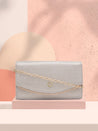 Caprese Gretchen Flapover Clutch Medium Gold