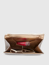 Caprese Gretchen Flapover Clutch Medium Gold