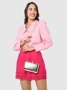 Caprese Guby Clutch Small Gold