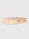 Caprese Party Junie Box Clutch Small Gold