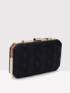 Caprese Party Merle Box Clutch Medium Black