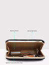 Caprese Party Merle Box Clutch Medium Black