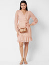 Caprese Party Merle Box Clutch Medium Copper