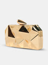Caprese Nadia Clutch Small Gold