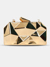 Caprese Nadia Clutch Small Gold