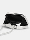 Caprese Nadia Clutch Small Silver