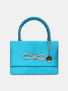 Caprese Sofia Clutch Small Blue
