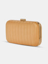 Caprese Party Trescha Box Clutch Medium Gold