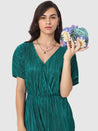 Caprese Victoria Clutch Small Purple