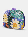 Caprese Victoria Clutch Small Purple