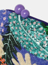 Caprese Victoria Clutch Small Purple