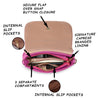 Caprese Kristin Crossbody Medium Pink