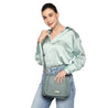 Caprese Kristin Crossbody Medium Grey