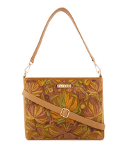 Caprese Siji Tresna Large Brown Crossbody Bag
