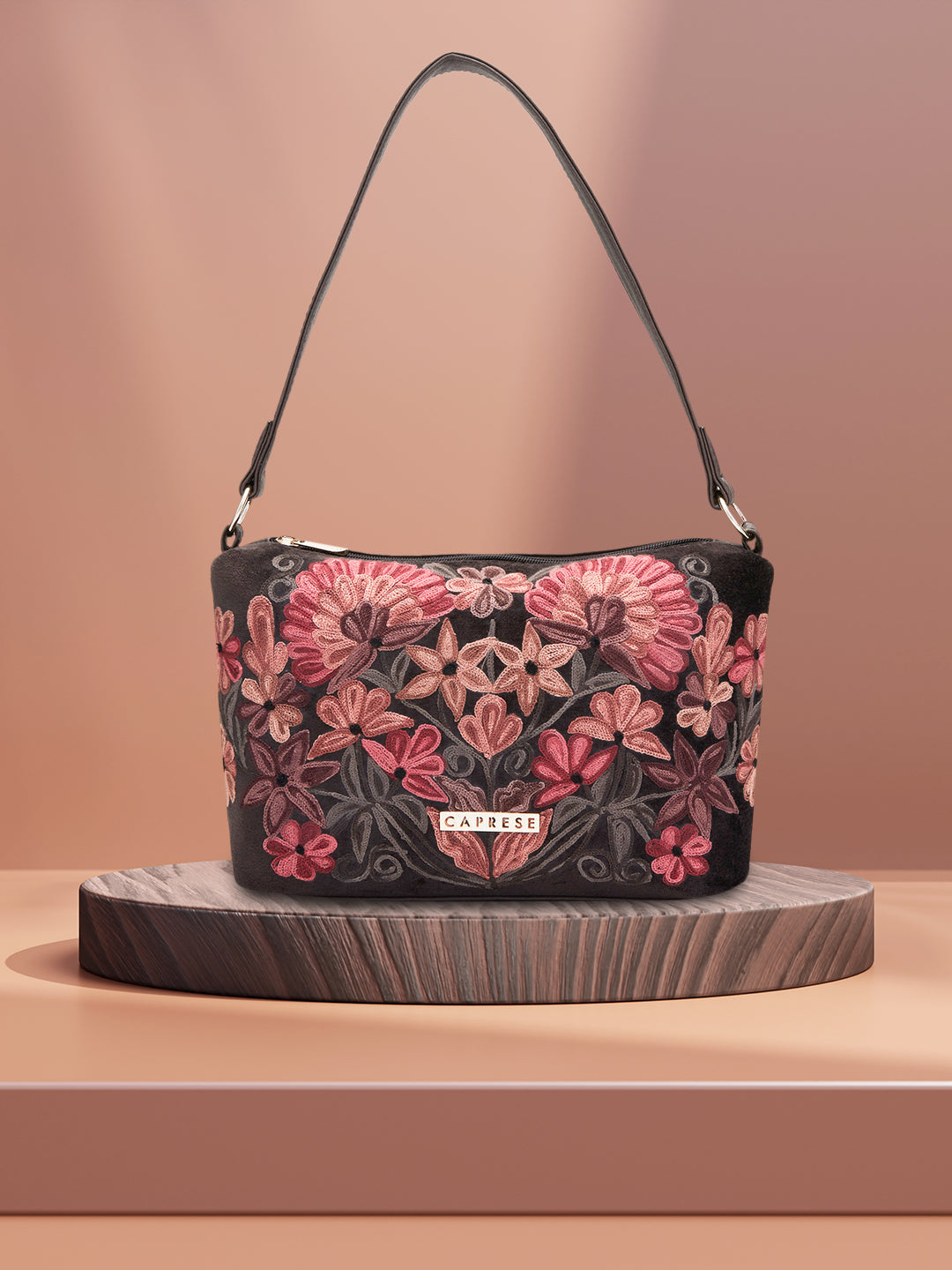 Caprese Tresna Embroidery Crossbody Handbag