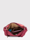 Caprese Tresna Embroidery Crossbody Handbag Maroon