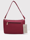 Caprese Tresna Embroidery Crossbody Handbag Maroon