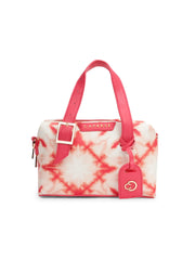 Caprese Shibori Small Pink Duffel Bag