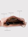 Caprese July Baguette Sling Medium Blush
