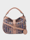 Caprese Archie Hobo Medium Dusky Pink