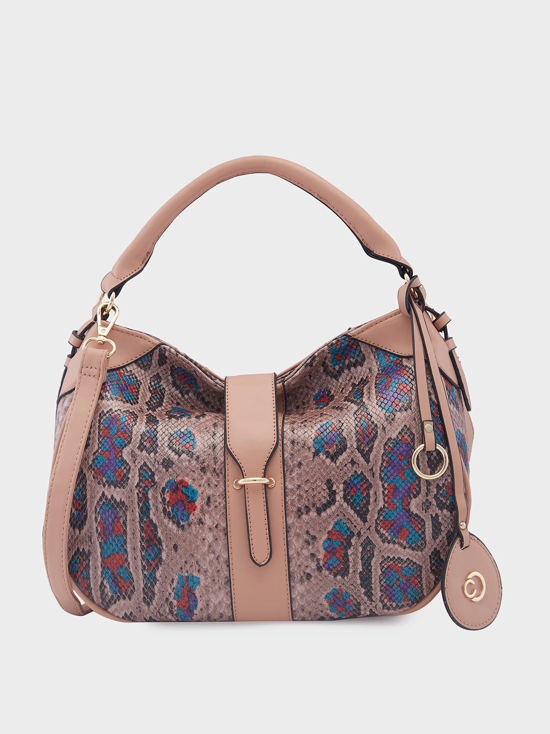 Caprese Archie Hobo Medium Dusky Pink