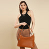 Caprese Mariya Hobo Small Tan