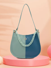 Caprese Perline Small Mint Hobo Bag