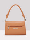 Caprese Emily In Paris Solid Medium Hobo Handbag Beige