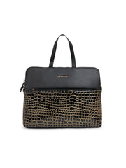 Caprese Lily Large Black / Gold
 Laptop Bag
