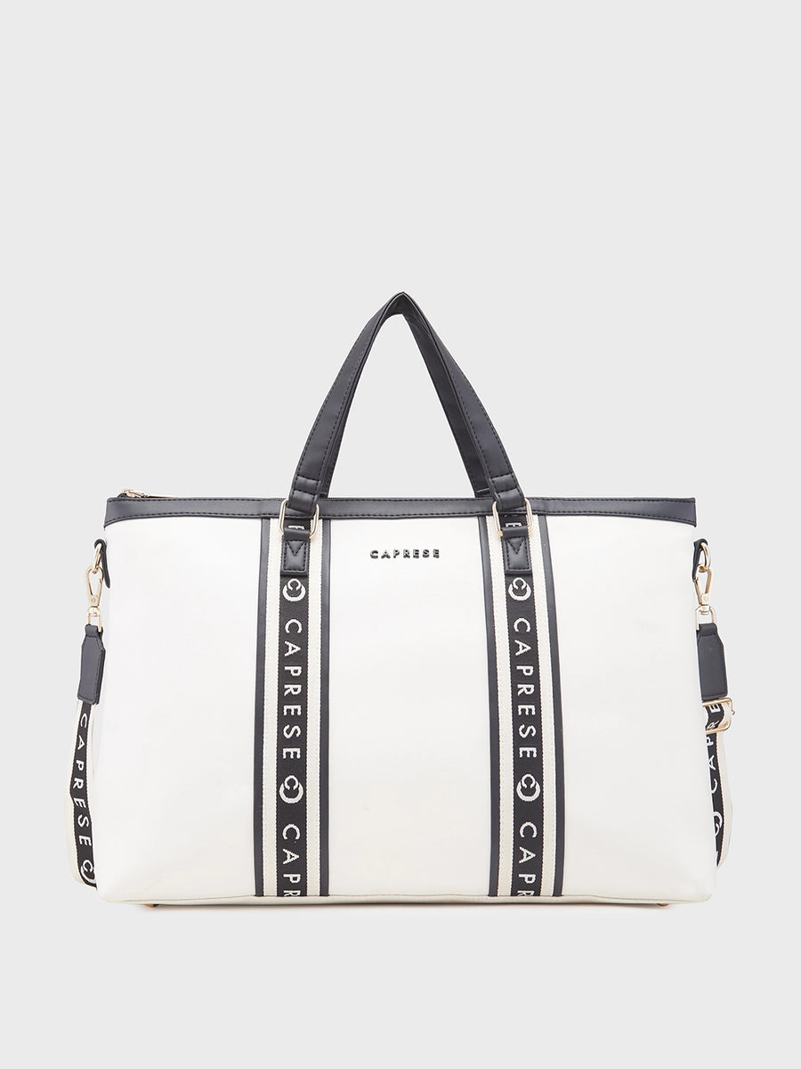 Buy Caprese Trinity Laptop Bag Large Women Handbag Office Handbag Cream Rs 3799 Caprese Bags