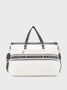Caprese Trinity Laptop Bag Large Women Handbag | Office Handbag Cream