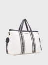 Caprese Trinity Laptop Bag Large Women Handbag | Office Handbag Cream