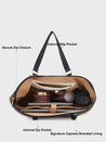 Caprese Trinity Laptop Bag Large Women Handbag | Office Handbag Cream