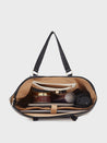 Caprese Trinity Laptop Bag Large Women Handbag | Office Handbag Cream