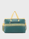 Caprese Trinity Laptop Bag Large Women Handbag | Office Handbag Dark Green