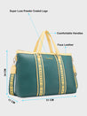 Caprese Trinity Laptop Bag Large Women Handbag | Office Handbag Dark Green