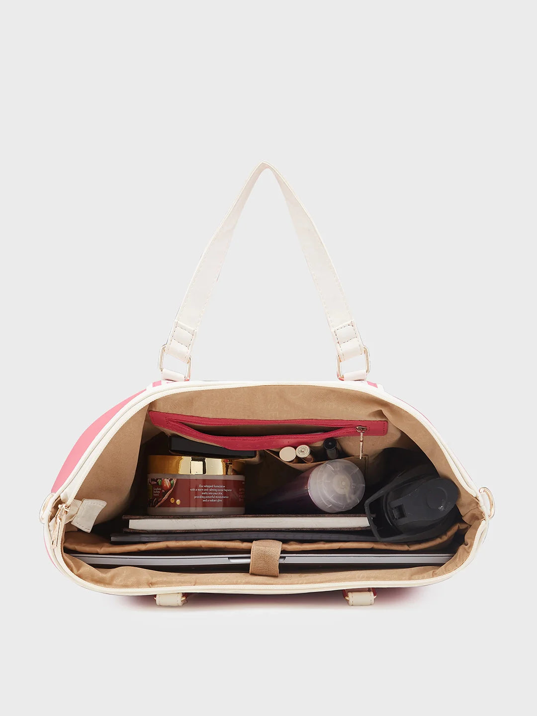 Caprese Trinity Large Fuchsia Laptop Bag - Main Image