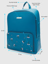 Caprese Adah Laptop Backpack Large Teal