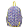 Caprese Blossom Laptop Backpack Large Purple